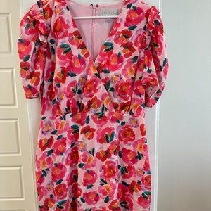 Adelyn Rae - Pink Floral Dress